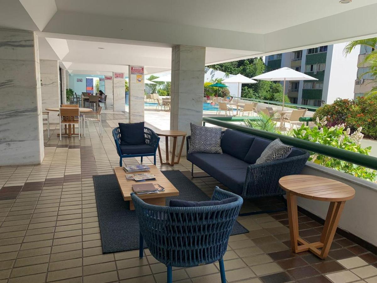 Flat Atlatic City Apart Hotel Barra Ondina Em Salvador de Bahía Exterior foto