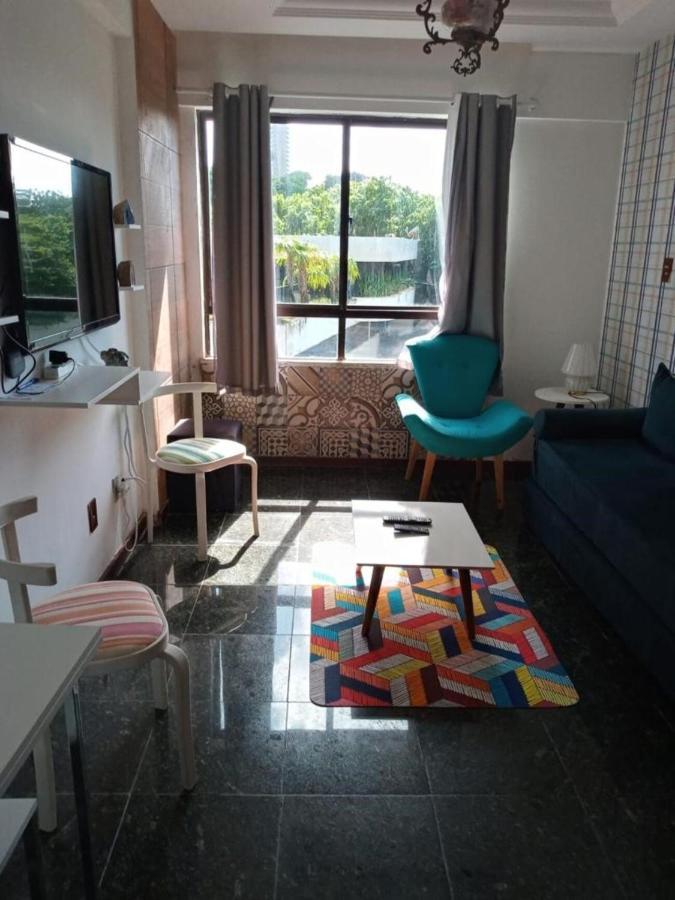 Flat Atlatic City Apart Hotel Barra Ondina Em Salvador de Bahía Exterior foto